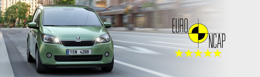 Citigo získalo pět hvězd v testech Euro NCAP