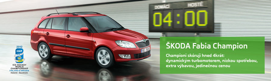 ŠKODA Fabia Champion skóruje hned 4krát