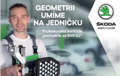 Servisní akce – kontrola Geometrie