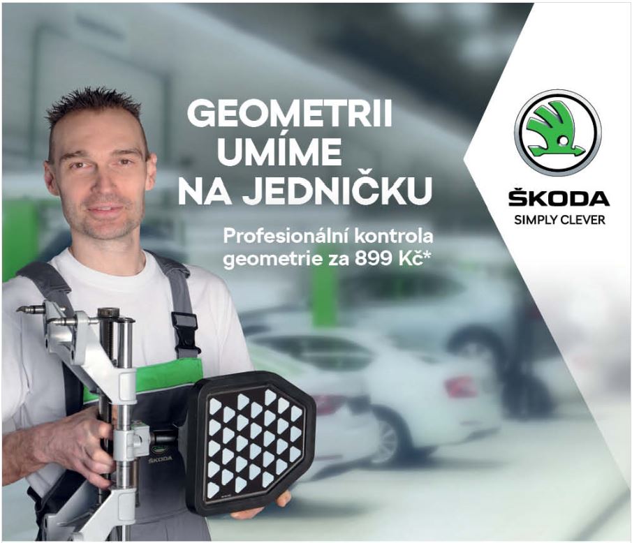 Servisní akce - kontrola Geometrie